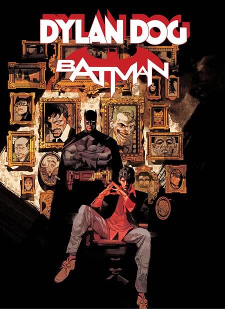 Cover Art for BATMAN DYLAN DOG TP