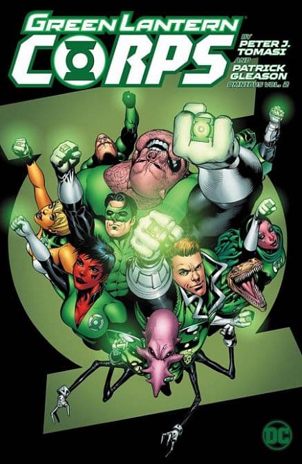 Cover Art for GREEN LANTERN CORPS BY PETER J TOMASI AND PATRICK GLEASON OMNIBUS HC VOL 02