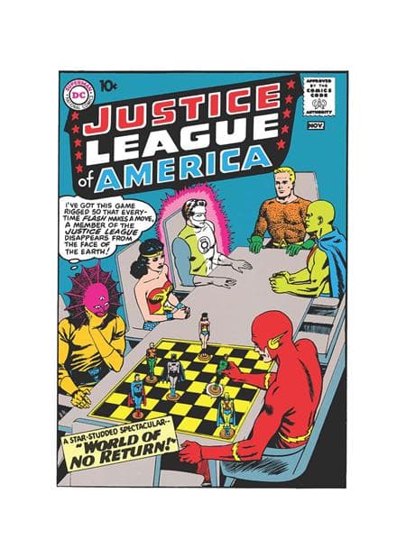 Cover Art for JUSTICE LEAGUE OF AMERICA FACSIMILE EDITION
