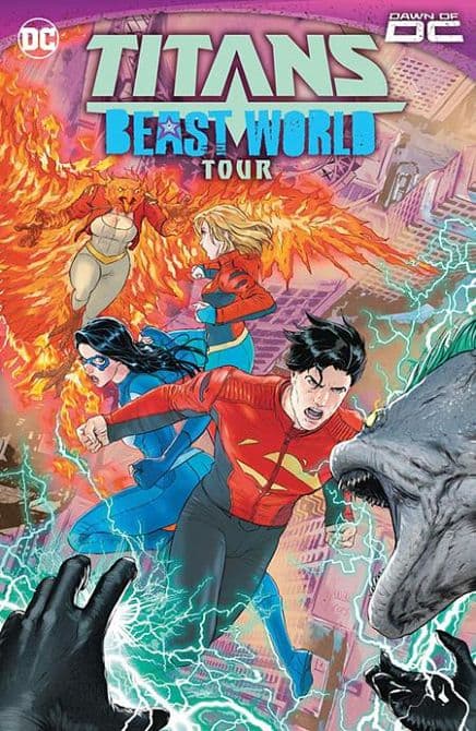 Cover Art for TITANS BEAST WORLD TOUR TP