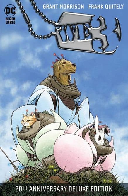 Cover Art for WE3 THE 20TH ANNIVERSARY DELUXE EDITION HC BOOK MARKET FRANK QUITELY COVER