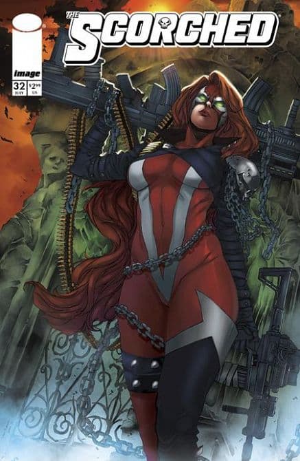 Cover Art for SPAWN SCORCHED