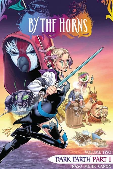 Cover Art for BY THE HORNS TP VOL 02 DARK EARTH PART 01