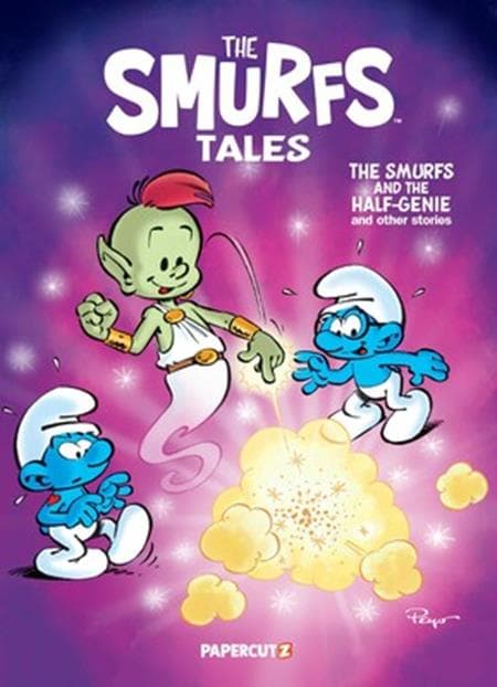 Cover Art for SMURF TALES TP VOL 10 THE SMURFS & THE HALF GENIE AND OTHER TALES