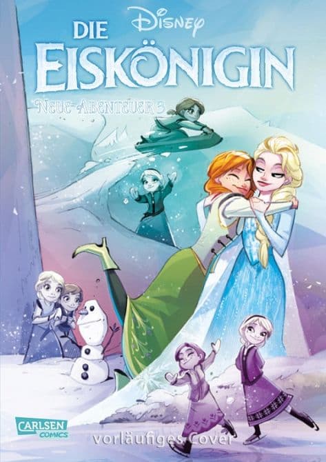 Cover Art for DISNEYS DIE EISKÖNIGIN-NEUE ABENTEUER