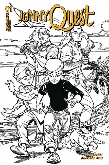 Cover Art for JONNY QUEST