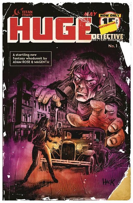 Cover Art for HUGE DETECTIVE