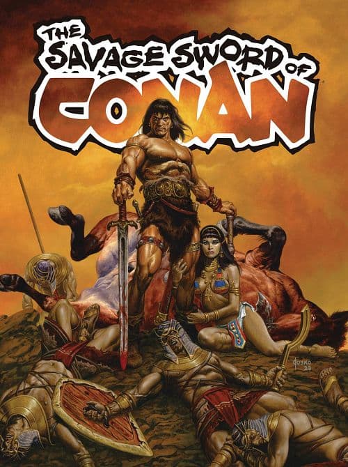 Cover Art for SAVAGE SWORD OF CONAN TP REG EDITION VOL 01
