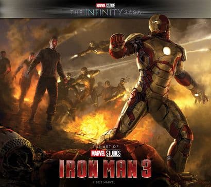Cover Art for MARVEL STUDIOS INFINITY SAGA IRON MAN 3 ART OF MOVIE HC