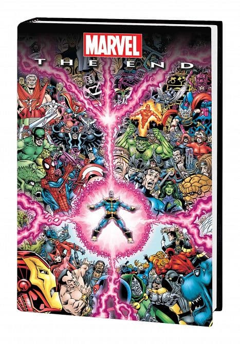 Cover Art for MARVEL THE END OMNIBUS HC