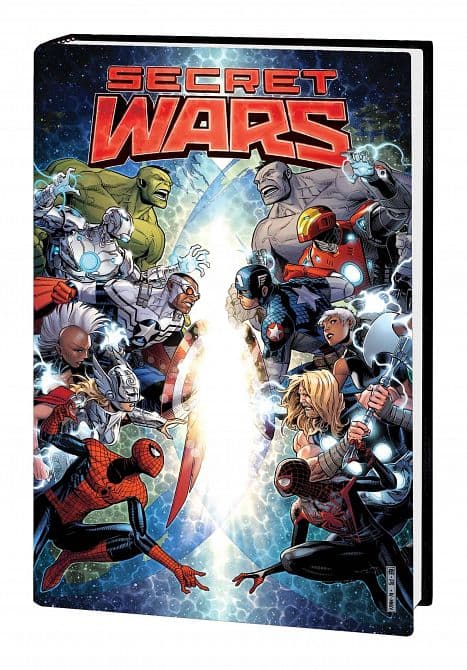 Cover Art for SECRET WARS BY JONATHAN HICKMAN OMNIBUS HC DM VARIANT