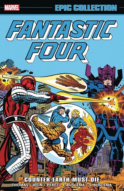 Cover Art for FANTASTIC FOUR EPIC COLLECT TP VOL 10 COUNTER EARTH MUST DIE
