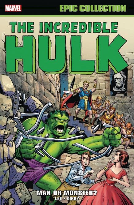 Cover Art for INCREDIBLE HULK EPIC COLLECT TP VOL 01 MAN OR MONSTER