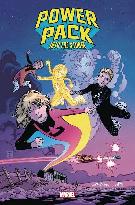 Cover Art for POWER PACK INTO THE STORM TP