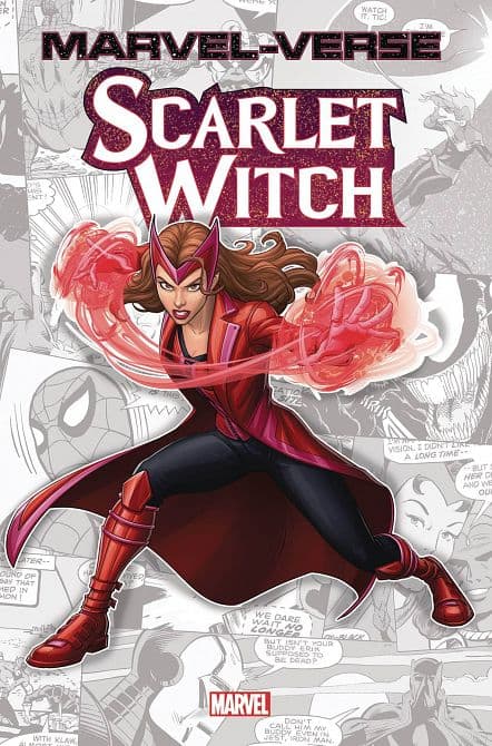 Cover Art for MARVEL-VERSE SCARLET WITCH TP