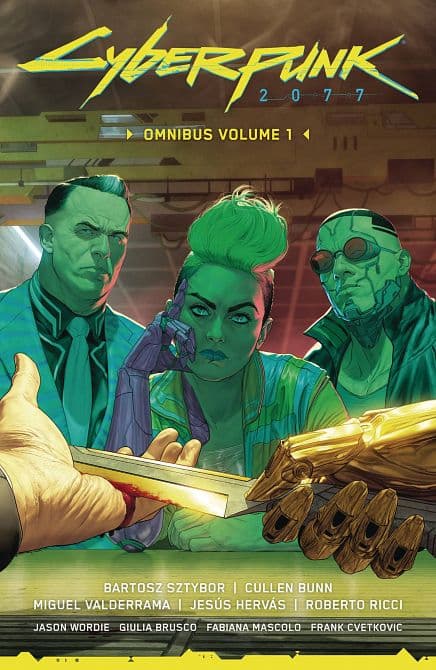 Cover Art for CYBERPUNK 2077 OMNIBUS VOL 01