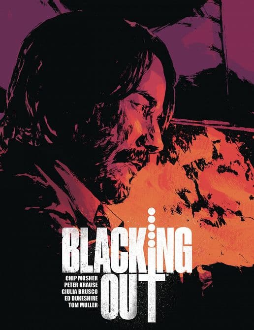 Cover Art for BLACKING OUT HC