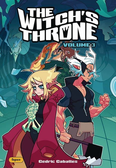Cover Art for WITCHS THRONE GN VOL 03