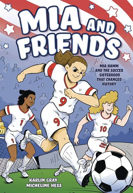 Cover Art for MIA AND FRIENDS HC GN