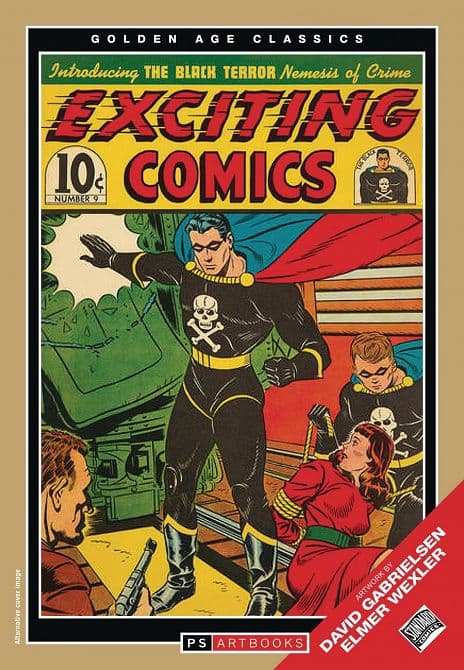 Cover Art for GOLDEN AGE CLASSICS BLACK TERROR SOFTEE