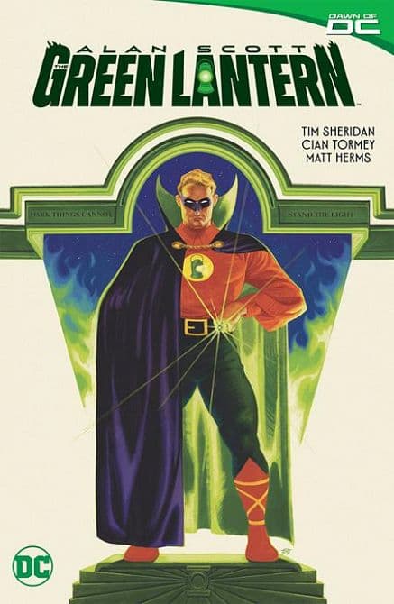 Cover Art for ALAN SCOTT THE GREEN LANTERN TP
