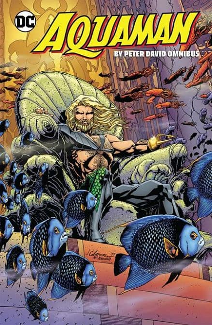 Cover Art for AQUAMAN BY PETER DAVID OMNIBUS HC