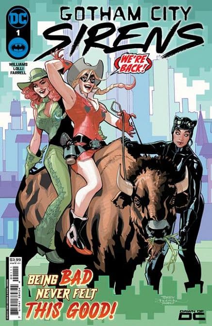 Cover Art for GOTHAM CITY SIRENS