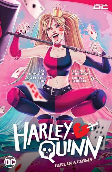 Cover Art for HARLEY QUINN ( 2023 ) TP VOL 01 GIRL IN A CRISIS