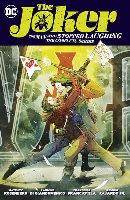 Cover Art for JOKER THE MAN WHO STOPPED LAUGHING THE COMPLETE SERIES TP