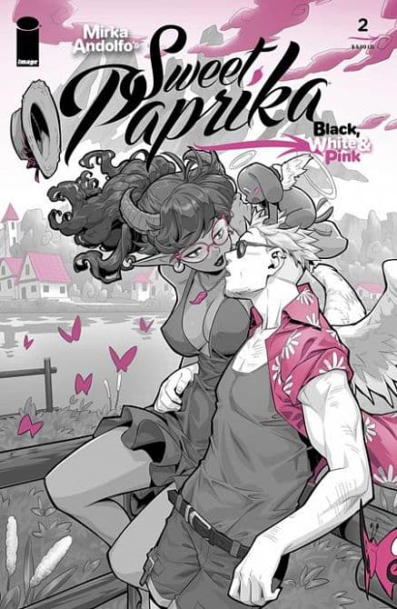 Cover Art for MIRKA ANDOLFOS SWEET PAPRIKA BLACK WHITE & PINK