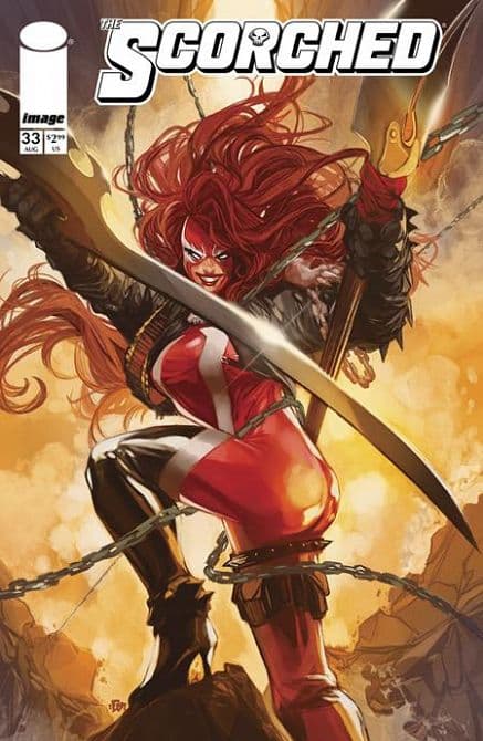 Cover Art for SPAWN SCORCHED