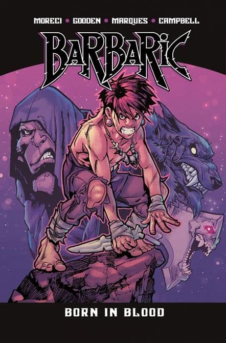 Cover Art for BARBARIC TP VOL 04 BORN IN BLOOD