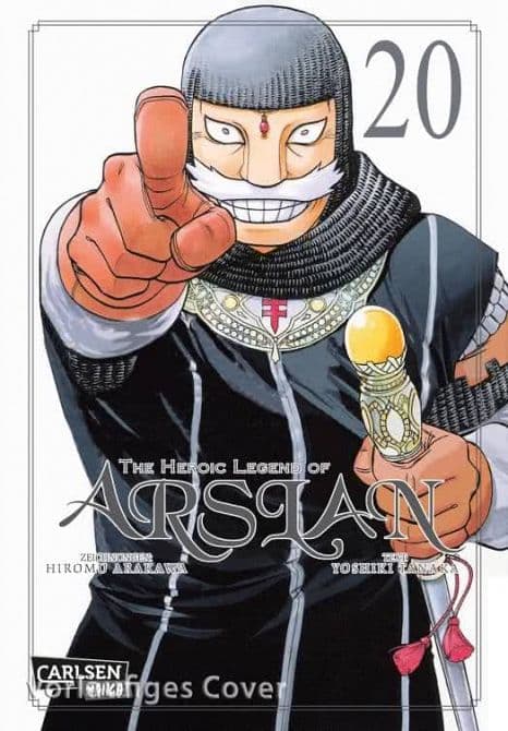 Cover Art for THE HEROIC LEGEND OF ARSLAN