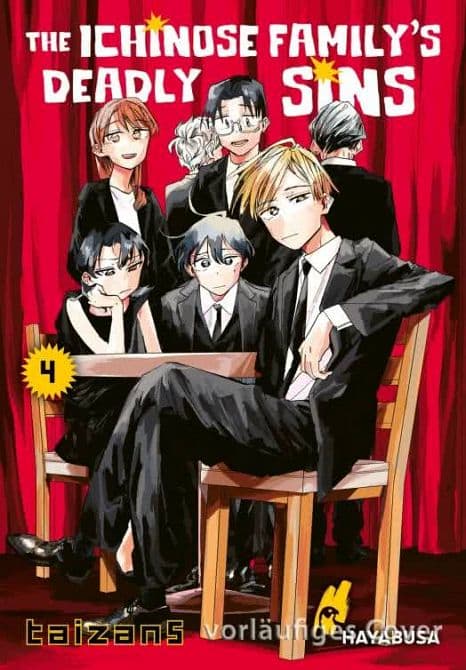 Cover Art for THE ICHINOSE FAMILY'S DEADLY SINS