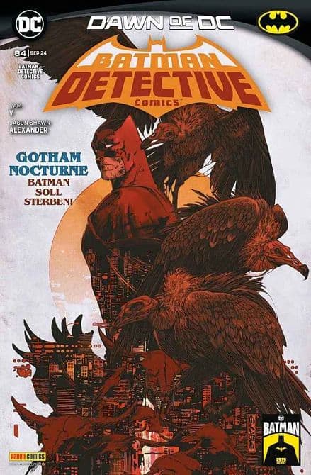 Cover Art for BATMAN-DETECTIVE COMICS ( REBIRTH )