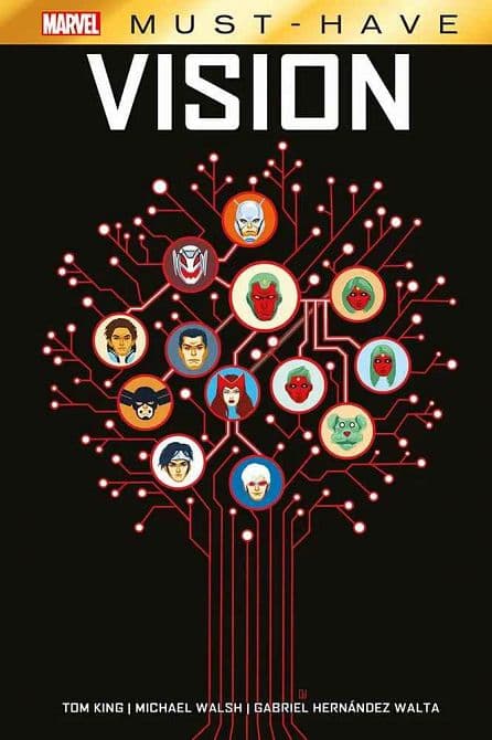 Cover Art for MARVEL MUST-HAVE: VISION