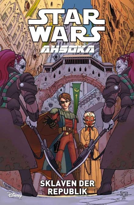 Cover Art for STAR WARS COMICS: AHSOKA-SKLAVEN DER REPUBLIK