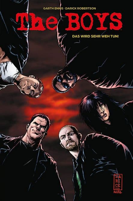 Cover Art for THE BOYS POCKET EDITION ( SC )