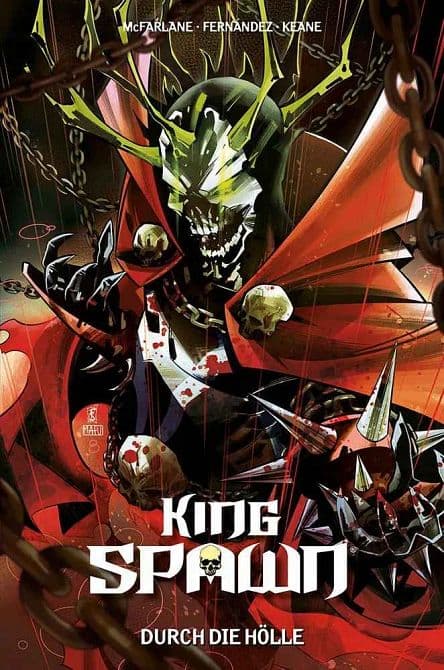 Cover Art for KING SPAWN ( ab 2022 )