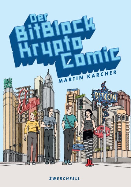 Cover Art for DER BITBLOCKKRYPTOCOMIC