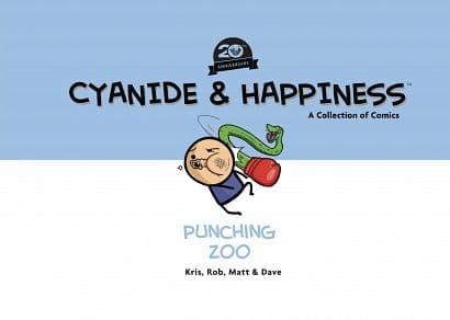 Cover Art for CYANIDE & HAPPINESS PUNCHING ZOO HC 20TH ANNV EDITION