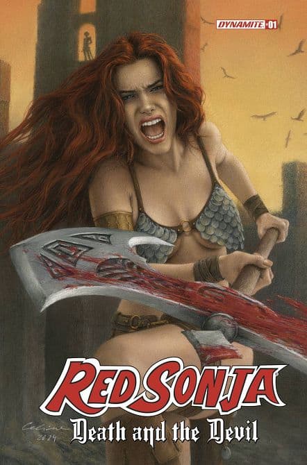 Cover Art for RED SONJA DEATH AND THE DEVIL