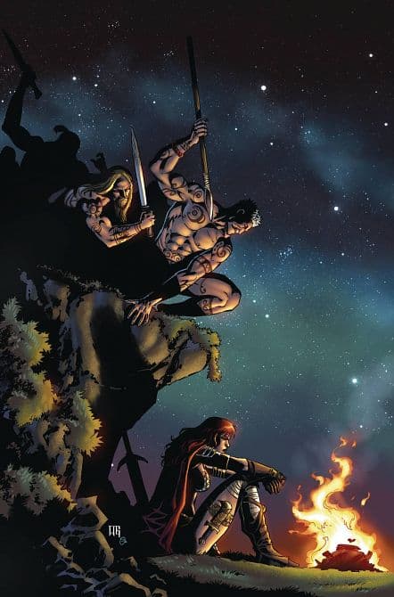 Cover Art for RED SONJA 2023