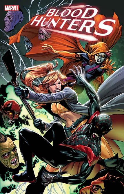 Cover Art for BLOOD HUNTERS