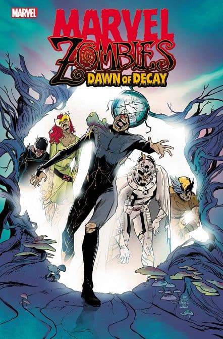 Cover Art for MARVEL ZOMBIES DAWN OF DECAY