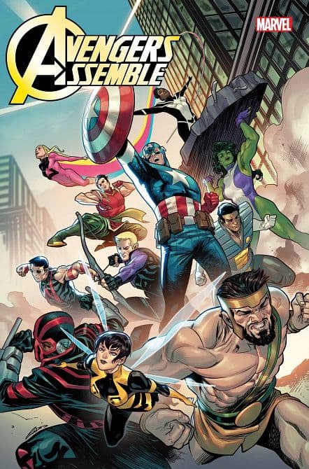 Cover Art for AVENGERS ASSEMBLE