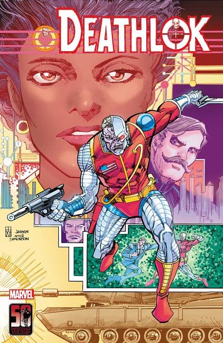 Cover Art for DEATHLOK 50TH ANNIVERSARY SPECIAL