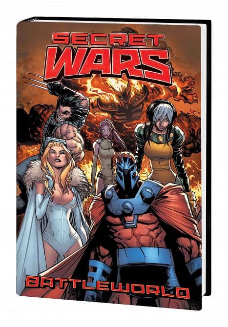 Cover Art for SECRET WARS BATTLEWORLD OMNIBUS HC VOL 01 DM VARIANT