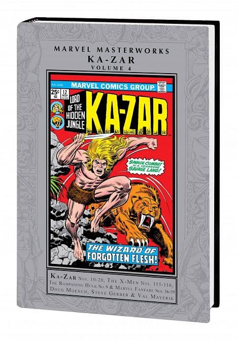 Cover Art for MARVEL MASTERWORKS KA-ZAR HC VOL 04