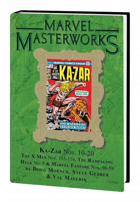 Cover Art for MARVEL MASTERWORKS KA-ZAR HC VOL 04 EDITION VOL 372 DM VARIANT